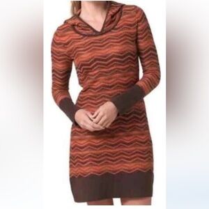 Prana Chevron Patterned Hoodie